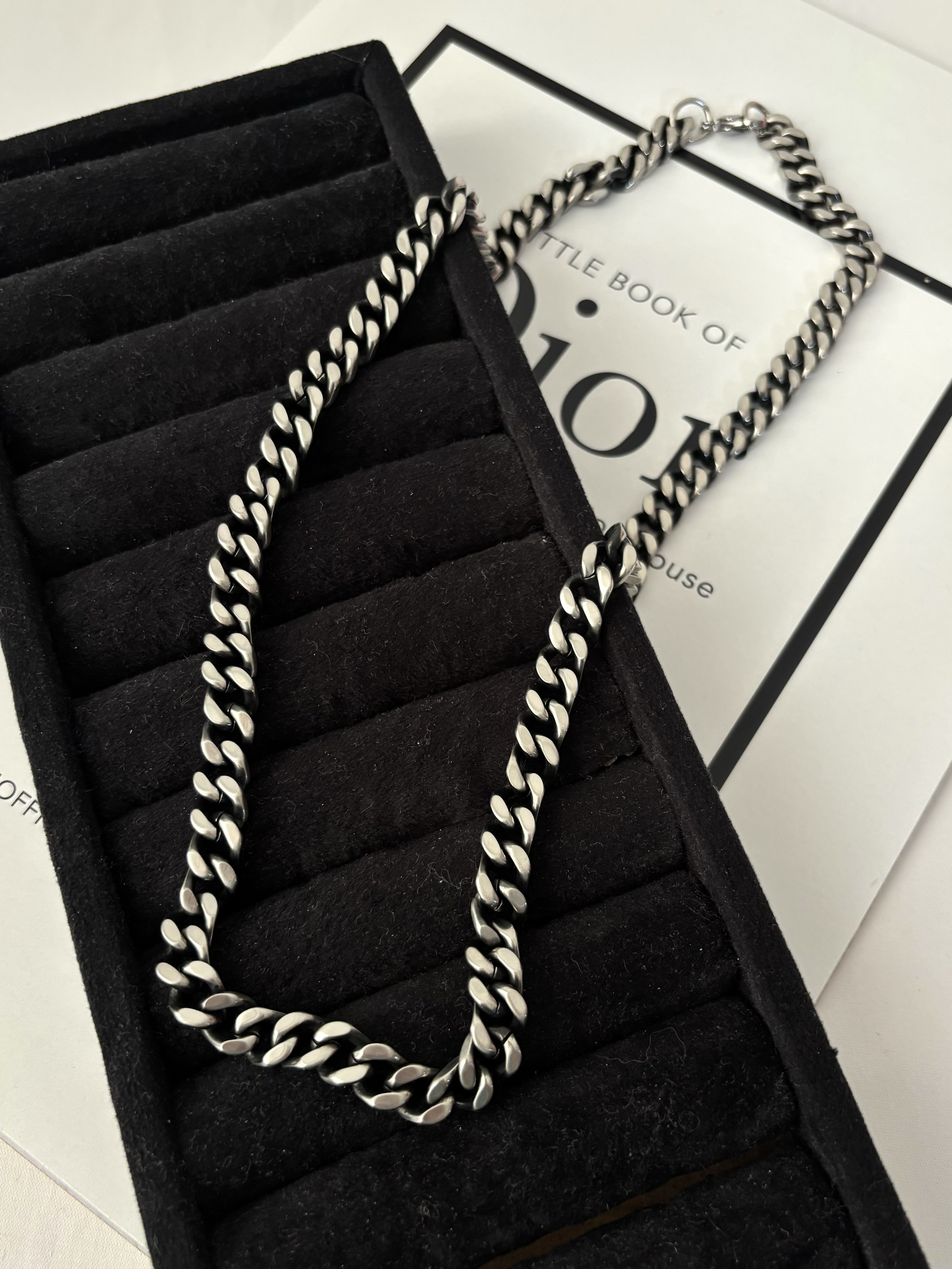 زنجیر سیاه قلم مردانه