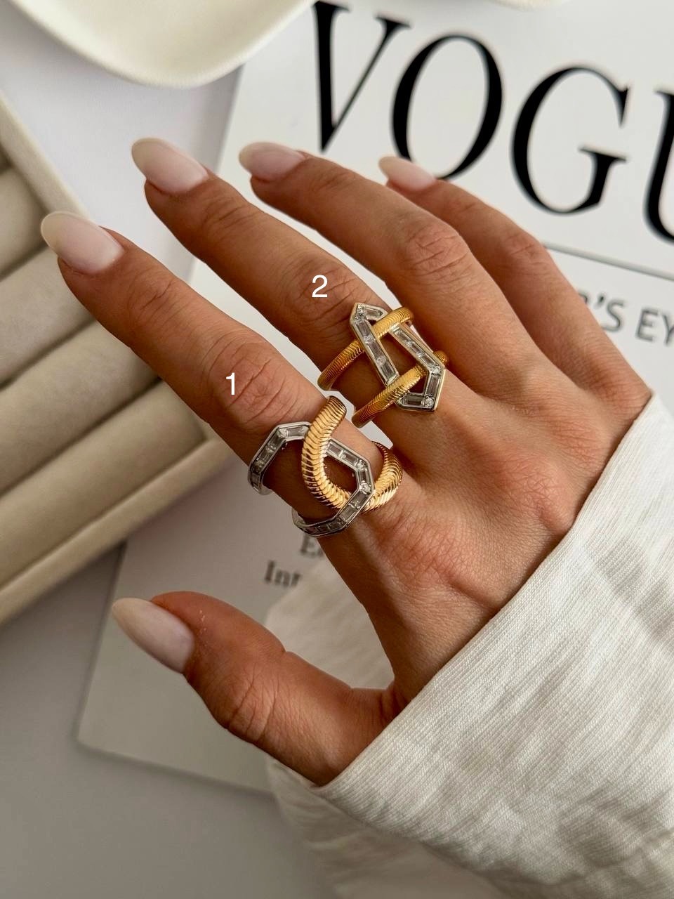 انگشتر طرح طلا